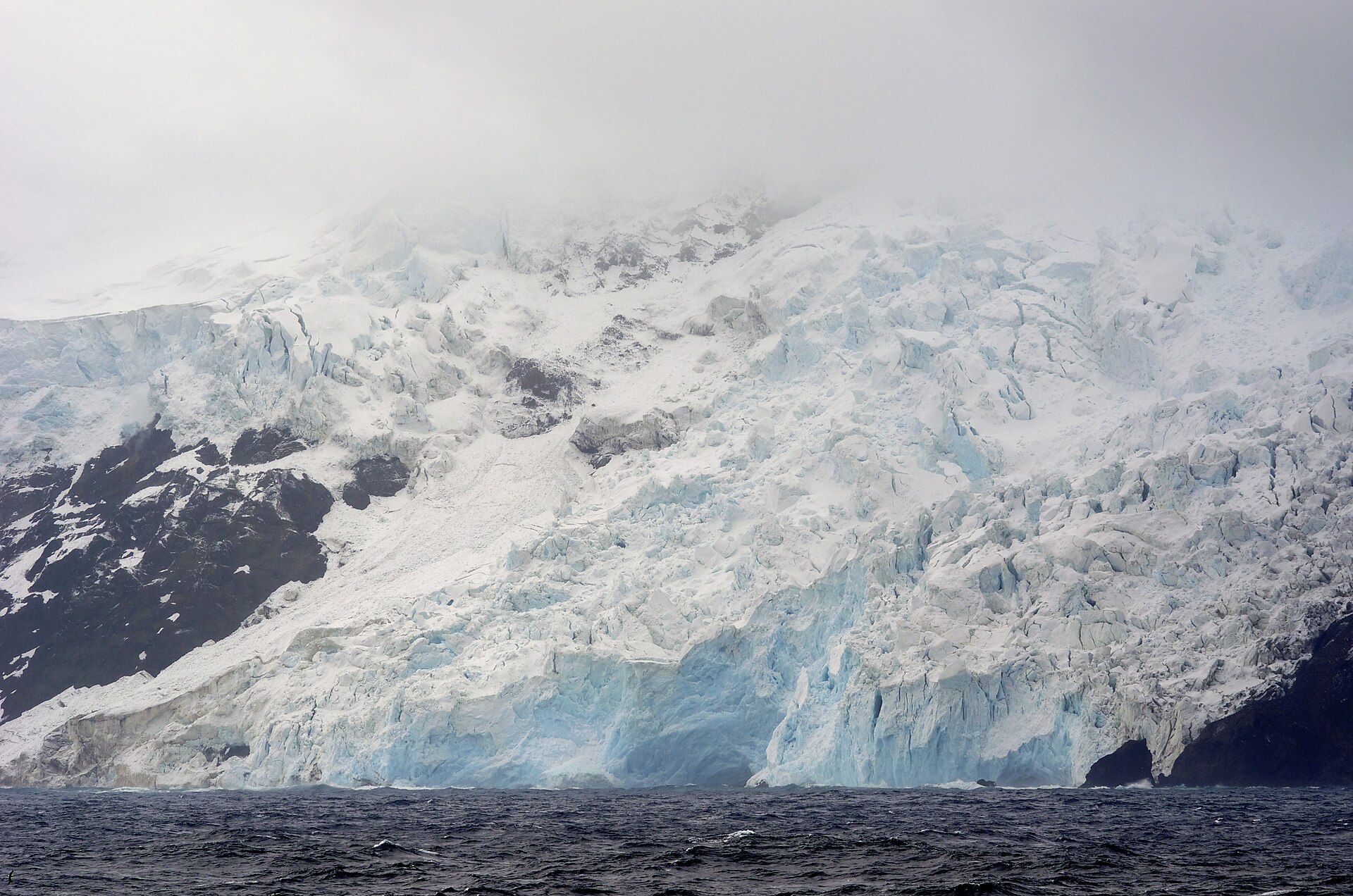 Bouvet Island glacier