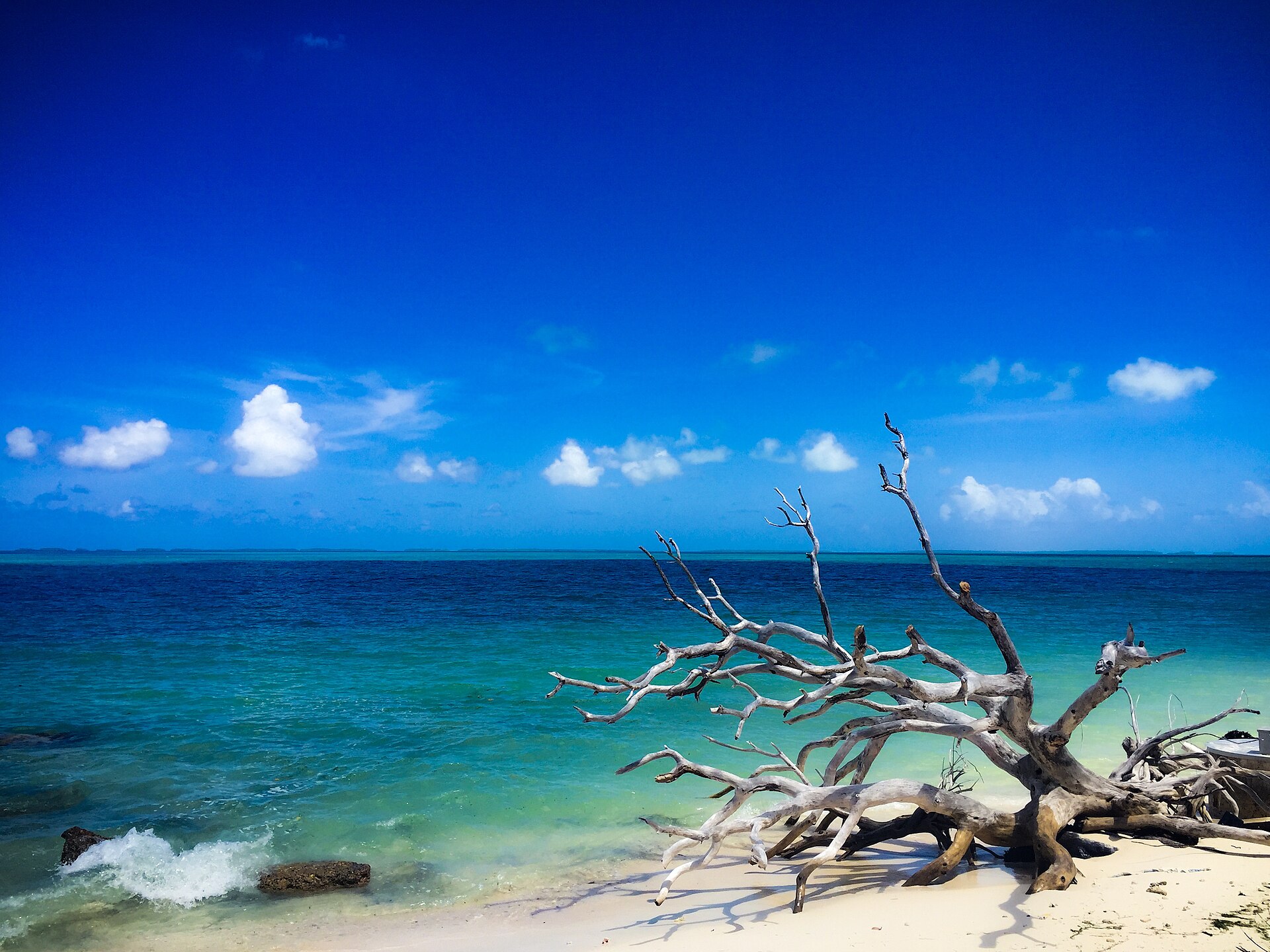 Cocos Keeling Islands beach